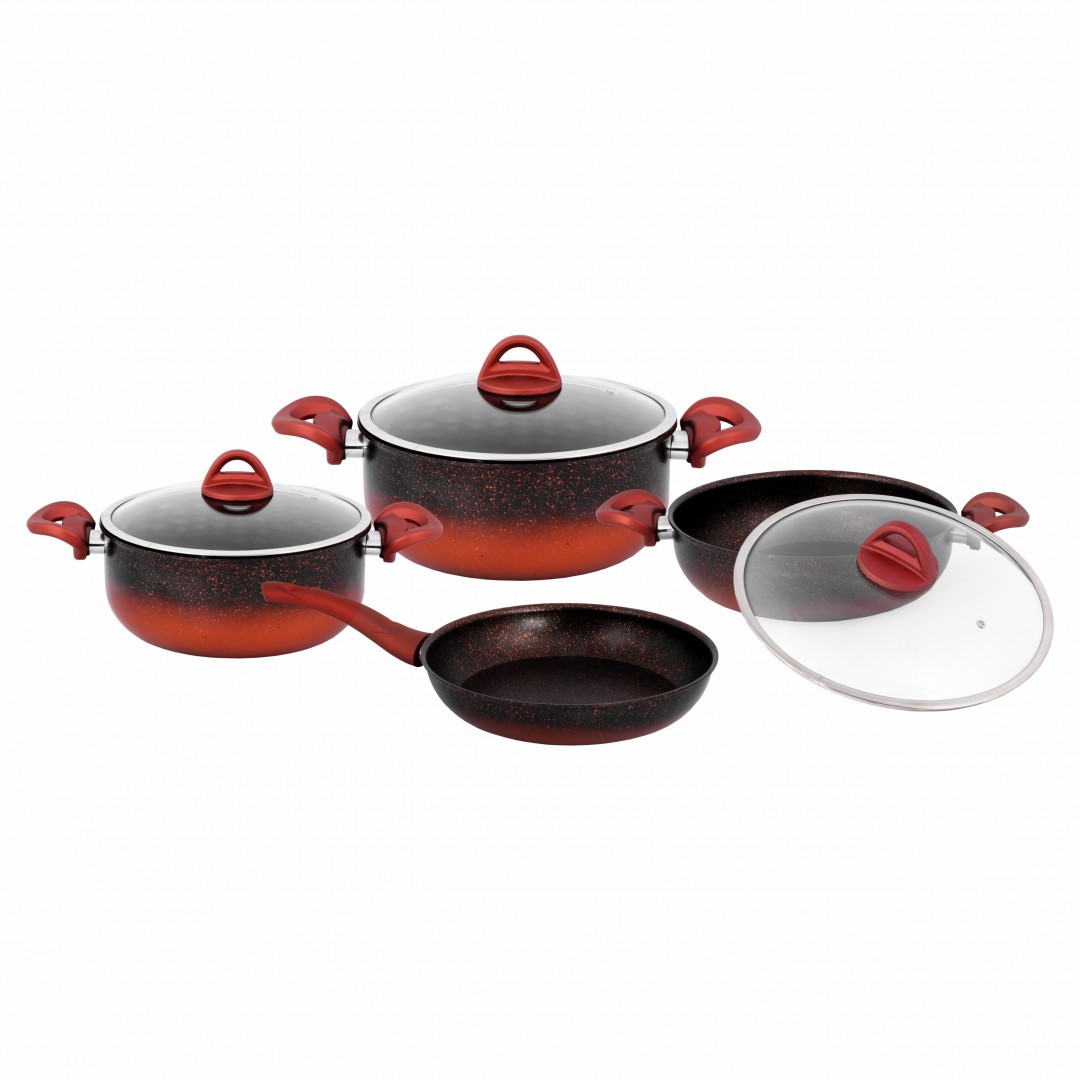 7 PCS Tencere Seti 7 PCS Tencere Seti